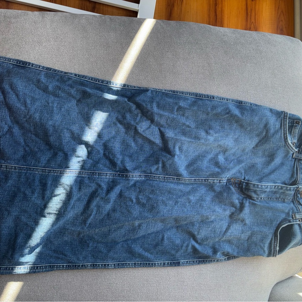 Zara Dark Blue Maxi Skirt
